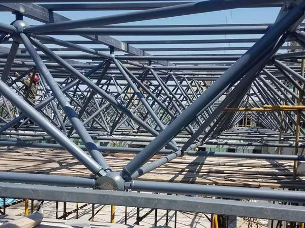 濟寧藍海重工濟南中鐵小學(xué)體育館案例完成展示